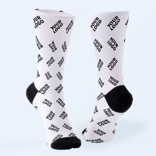 Calcetines Su logotipo Patrón de repetición alternativo sim