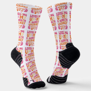 Calcetines Subiendo de Nivel el Viaje de Fuerza Crecimiento