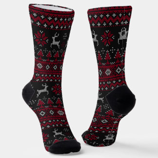 Calcetines "Suéter Feo" Reno de Navidad