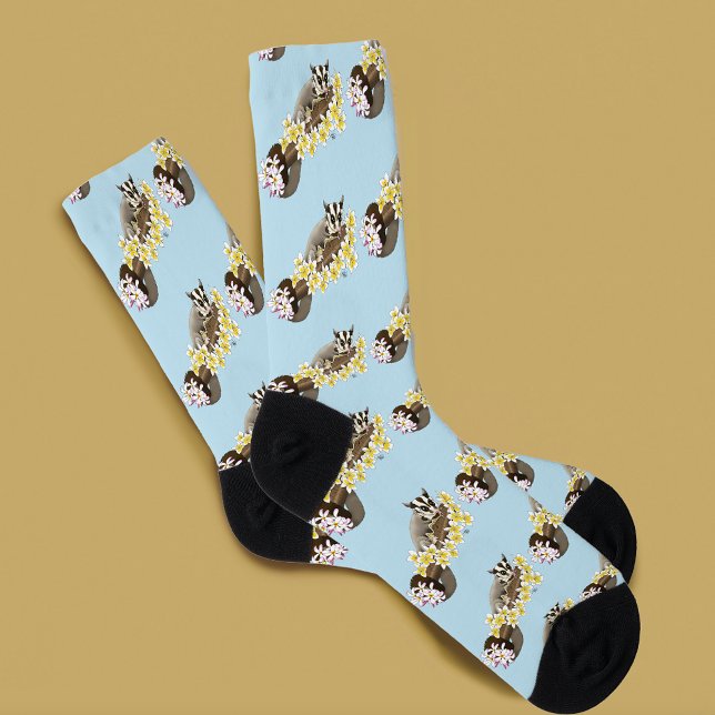 Calcetines Sugar Glider Cute Floral (Subido por el creador)
