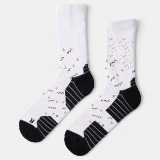 Calcetines Sukiti Budh Patrón de Arte Antiguo Minimalista Tri