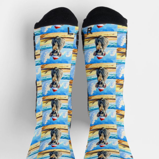 Calcetines Sun y Surf Koala Santa Hat (Arriba)