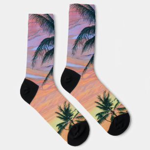 Calcetines Sunrise/Sunset de la tripulación premium sostenibl