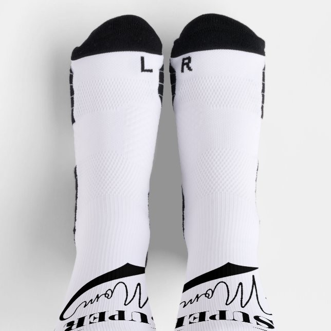 Calcetines Super Mamá (Arriba)