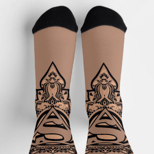 Calcetines Supergirl Mandala Graphic