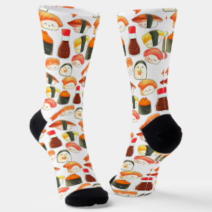 Calcetines Sushi japonés suave