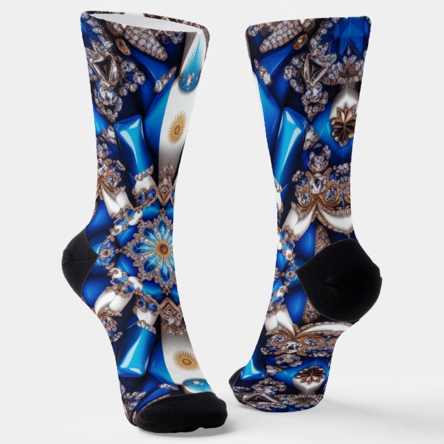 Calcetines sustentables con colores argentinos (Angular)