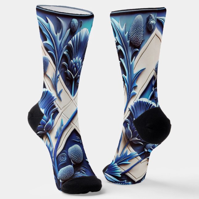 Calcetines sustentables para hombres con guijarros (Angular)