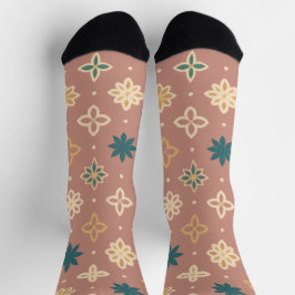 Calcetines Susurros Marroquíes - Sock Geométrico Elegante