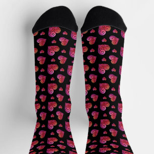 Calcetines Swirly Heart