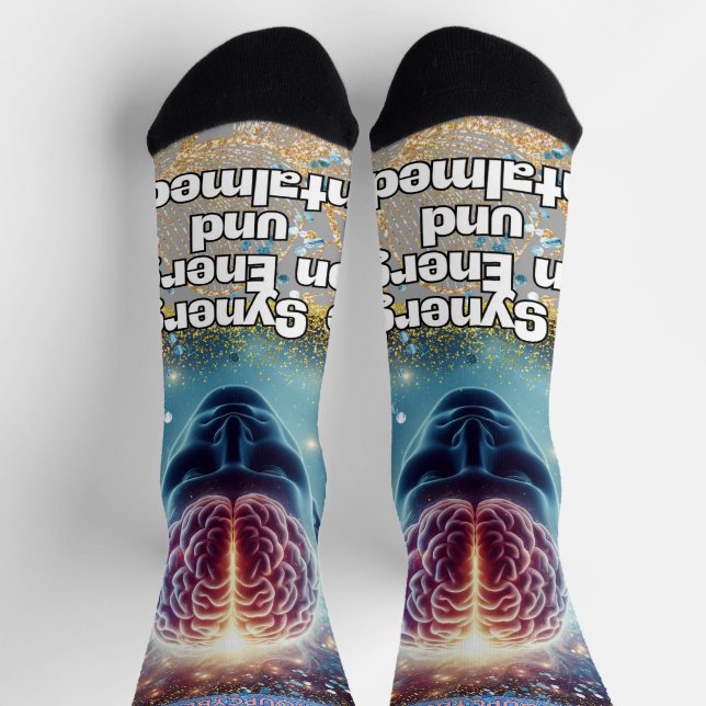 Calcetines Synergie von Energie und Mentalmedizin (Arriba)