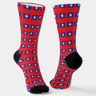 Calcetines Taiwan Socks, moda patriótica de la bandera taiwan