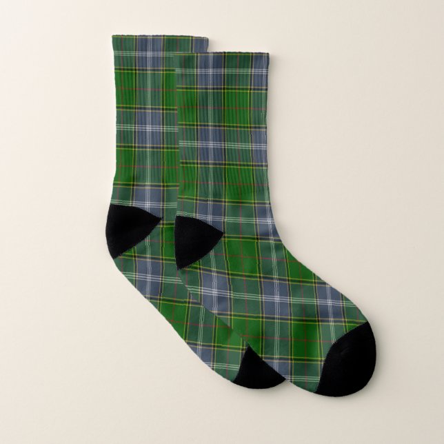 Calcetines Tartan del Clan Escocés Pringle (Par)