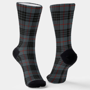 Calcetines Tartán Diseño Socks de tripulaciones premium soste