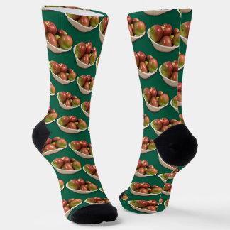 Calcetines Tazón de manzanas de cosecha