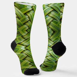 Calcetines Tejido de bambú fresco verde