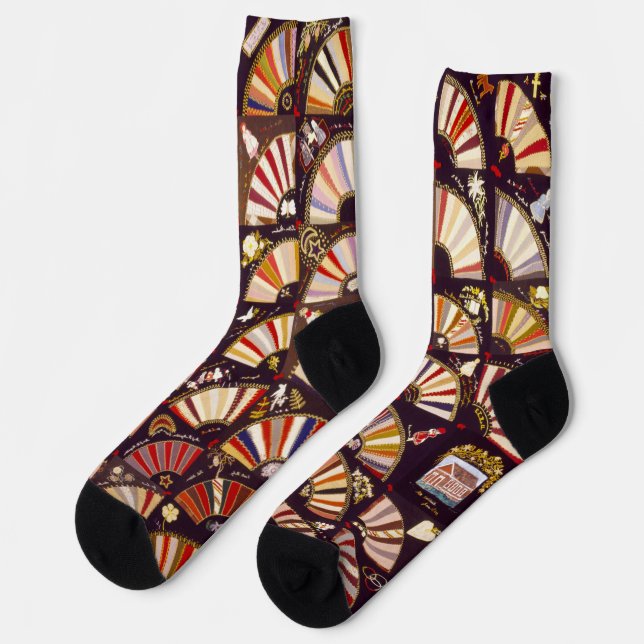 Calcetines Tejido de ventilador (Izquierda)