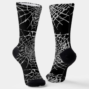 Calcetines telaraña de Halloween