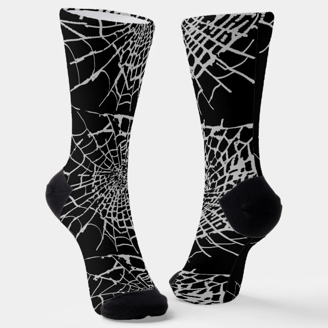 Calcetines telaraña de Halloween (Angular)