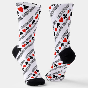 Calcetines Tengo una debilidad por el Bridge Duplicado