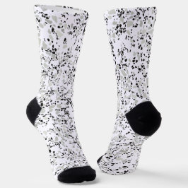 Calcetines Terrazzo blanco moderno