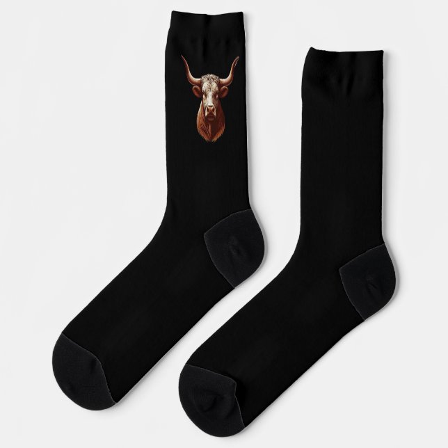 Calcetines Texas Longhorn (Izquierda)