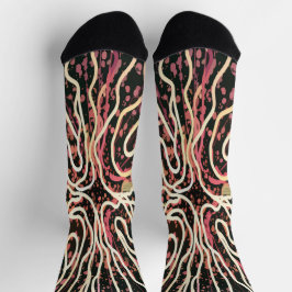 Calcetines Textura a rayas