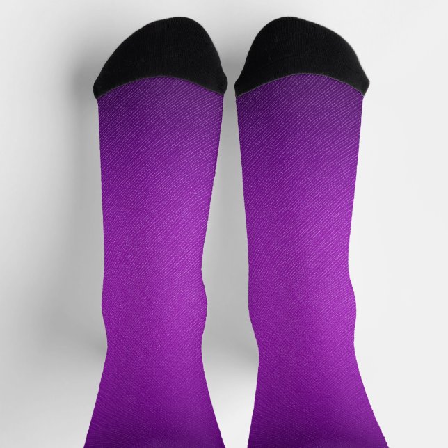 Calcetines Textura abstracta de cuero (Arriba)