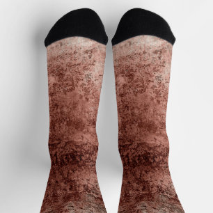 Calcetines Textura de hormigón grueso