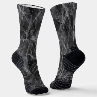 Calcetines Textura de humo giratorio elegante