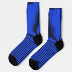Calcetines Textura de rayas azules Ropa cómoda Estética