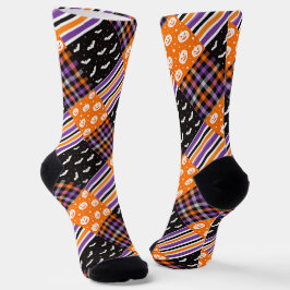 Calcetines Texturas de Halloween