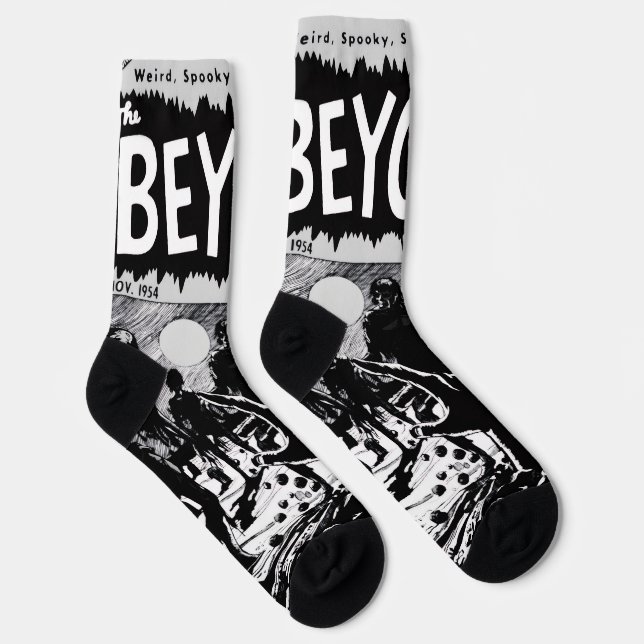 Calcetines 'The BEYOND' Horror Comic Socks (Derecha)