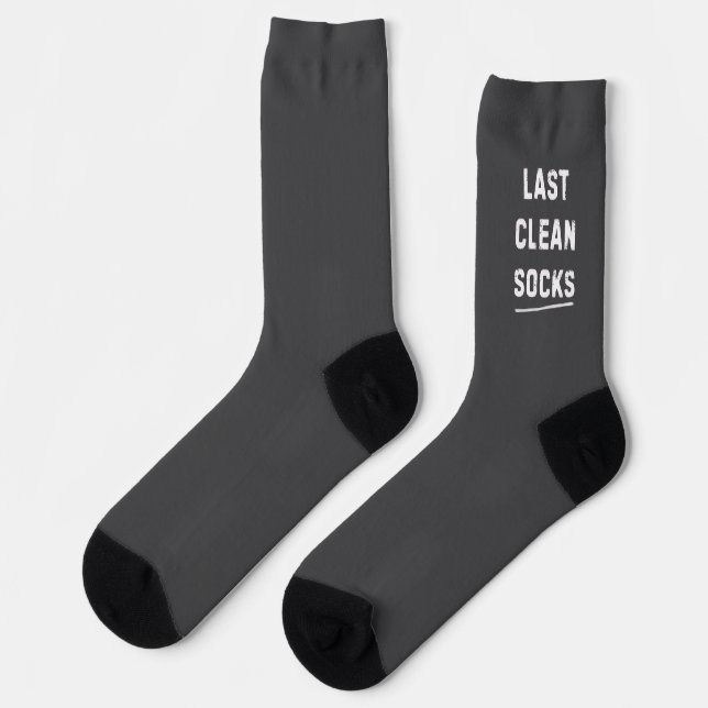 Calcetines The Last Clean Gray Socks (Izquierda)