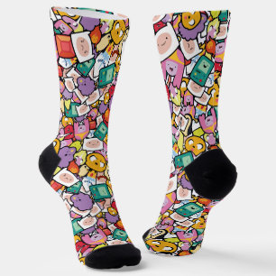 Calcetines Tiempo de aventura   Socks de patrón de Toss de ca
