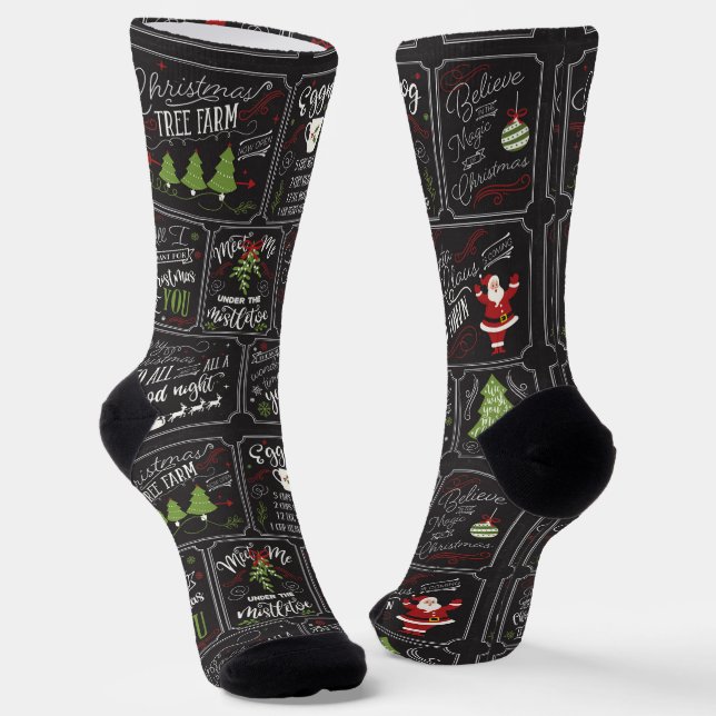 Calcetines Tiempo de Navidad (Angular)
