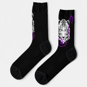 Calcetines Tigre blanco