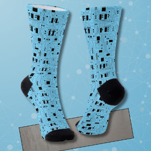 Calcetines Tío de TI Azul Azur Placa Base Clásica