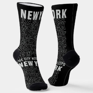 Calcetines Tipografía de Nueva York