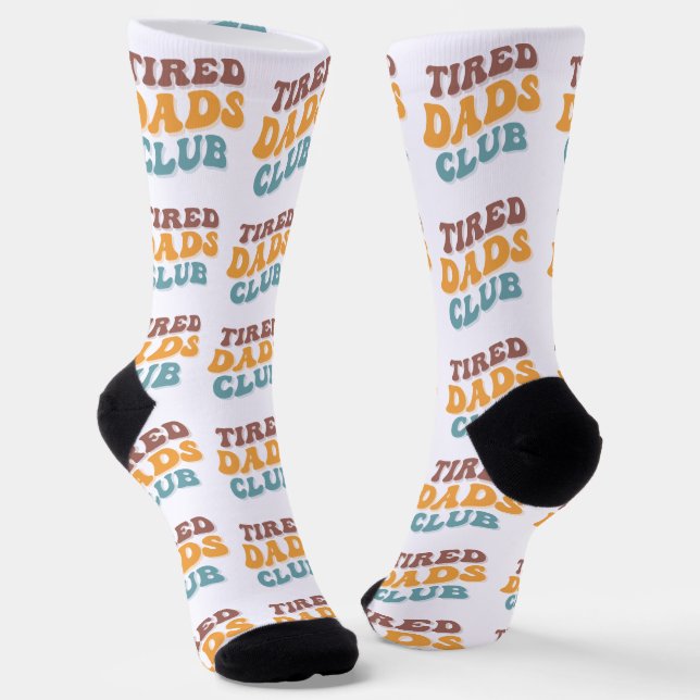 Calcetines Tired Dads Club Funny (Angular)