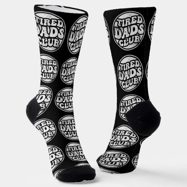 Calcetines Tired Dads Club Funny (Angular)