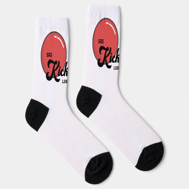Calcetines Todo género SRQ Kickball Crew Socks (Derecha)