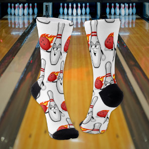 Calcetines tontos de bolos