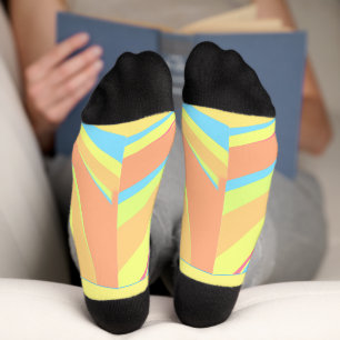 CALCETINES TORBELLINO DE PASTEL RETRO AGREGAR NOMBRE LETRA FE
