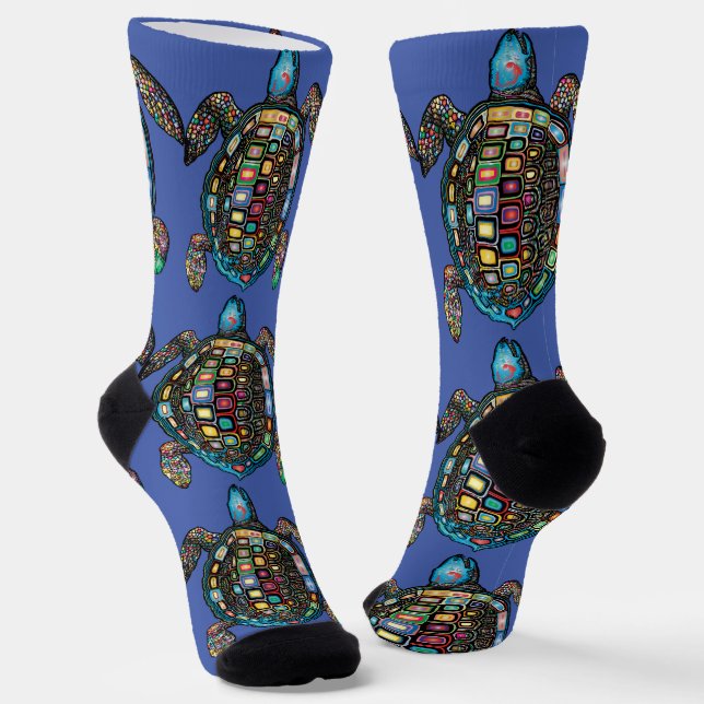 Calcetines Tortugas Marinas Thunder_Cove (Angular)