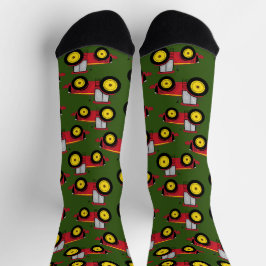 Calcetines Tractores de agricultores de los países Patrón de