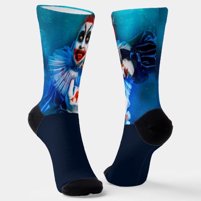 Calcetines Traje de payaso de SlipperyJoe Feliz sangre de Hal (Angular)