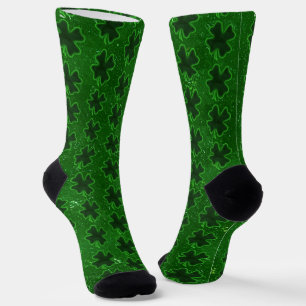 Calcetines Trebol de Cuatro Hojas Día de San Patricio