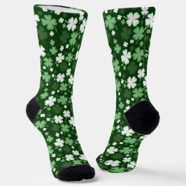 Calcetines Trébol verde, día de San Patricio