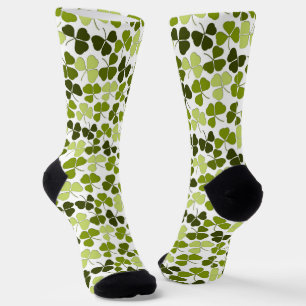 Calcetines Trébol verde en una variedad de tonos